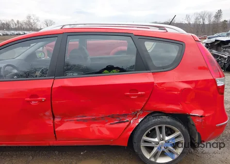 2011 Hyundai Elantra Touring Se from USA, damaged, VIN KMHDC8AE6BU093230